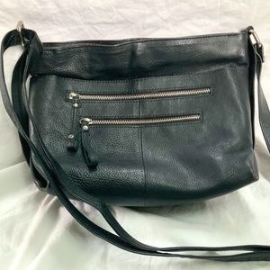 Great American Leather Works Black Crossbody Bag
